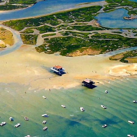 Appartement vue sur baie et océan, 100 m de la plage et du centre par chemin privé Arcachon Extérieur photo